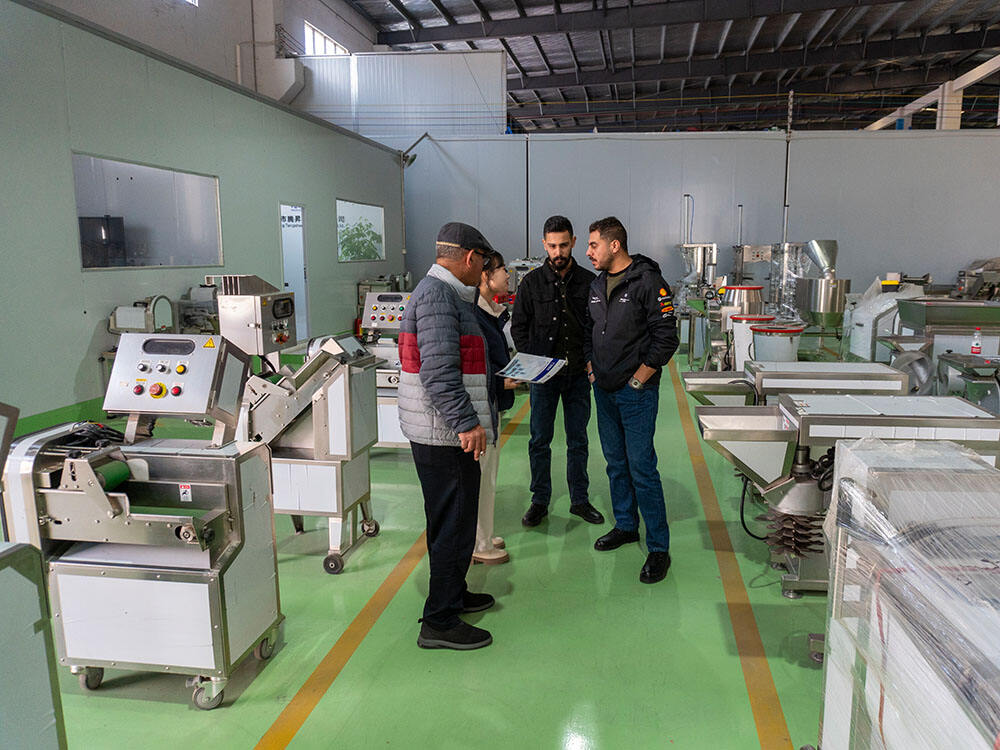 Tengsheng Machinery Impresses Jordanian Delegation with Advanced Vegetable Processing Machinery and Customization Options