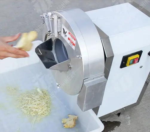 Why is a ginger cutter better than manual cutting?