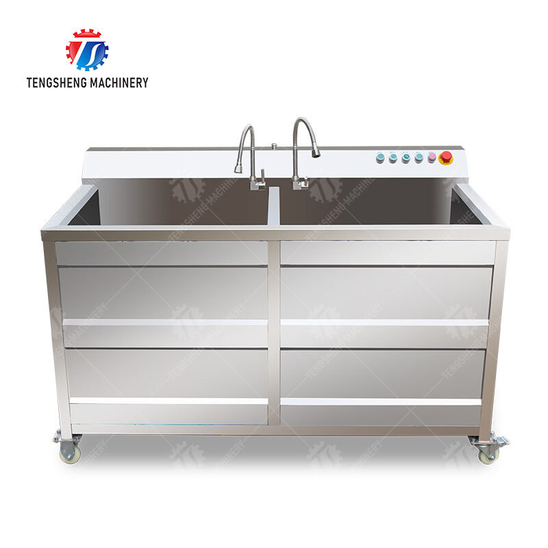TS-B Double cylinder fruit and vegetable washing machine