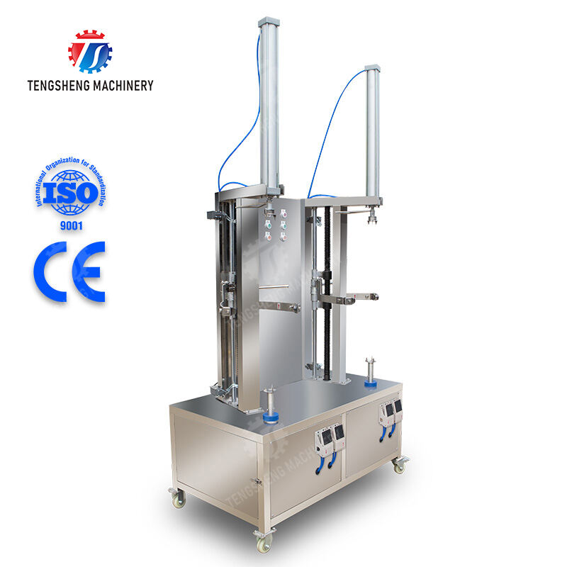 TS-P100 Máquina vertical de doble corte y pelado