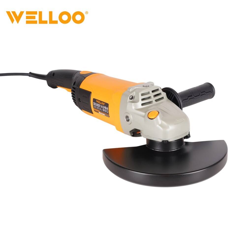 230MM 2400W Industrial Grade Angle Grinder M14 Switch Type Surface Conditioning Cutting Polishing Grinding