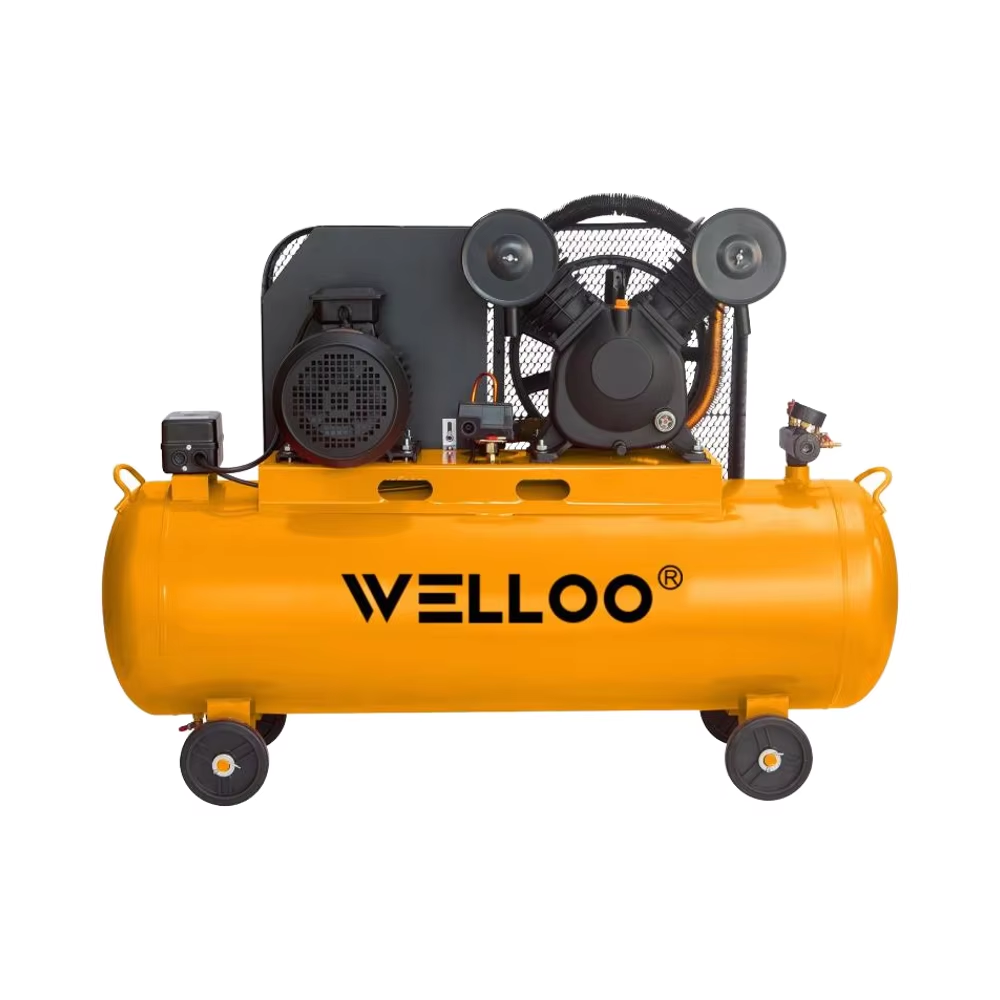 Professional Belt Driven 100L Air Compressor 2.2KW 3HP for Garage and Factory Use
