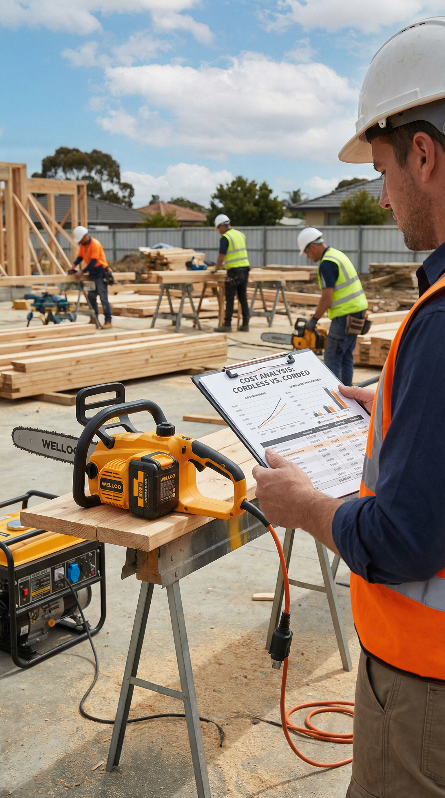 The Cost-Benefit Analysis of Cordless vs. Corded Electric Saws for Contractors