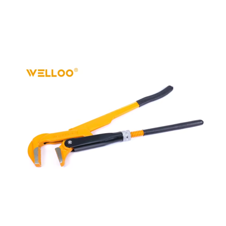 Max Clamping Diameter 40mm Adjustable Pipe Wrench Carbon Steel Plumbing Wrench