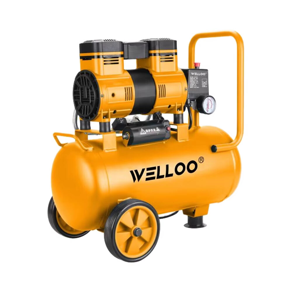 Factory Direct Sales Electric air Compressors Air Displacement 100L/min 1300w Electric Air-cooled Compressors