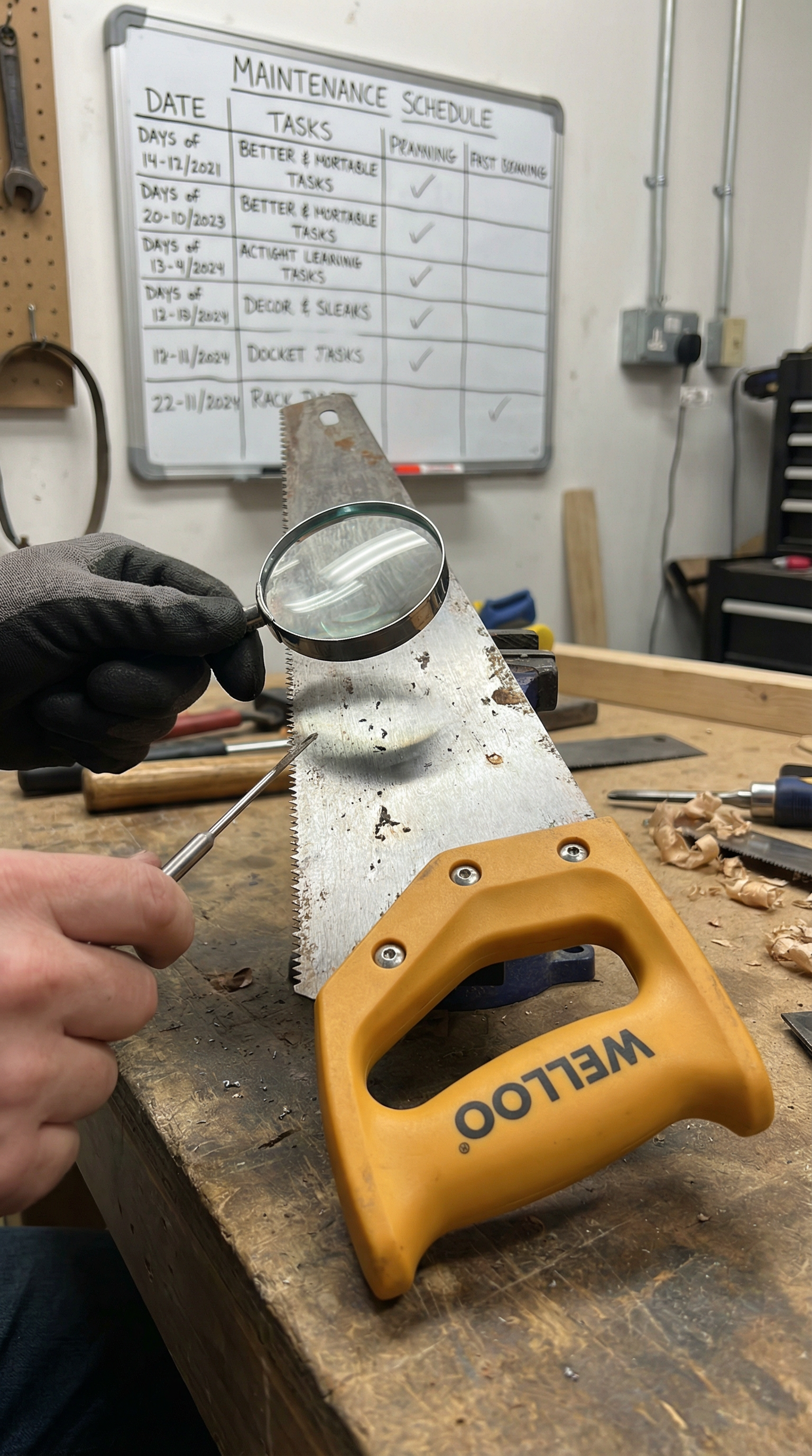 The Contractor's Guide to Maintaining a Fleet of Professional Hand Saws