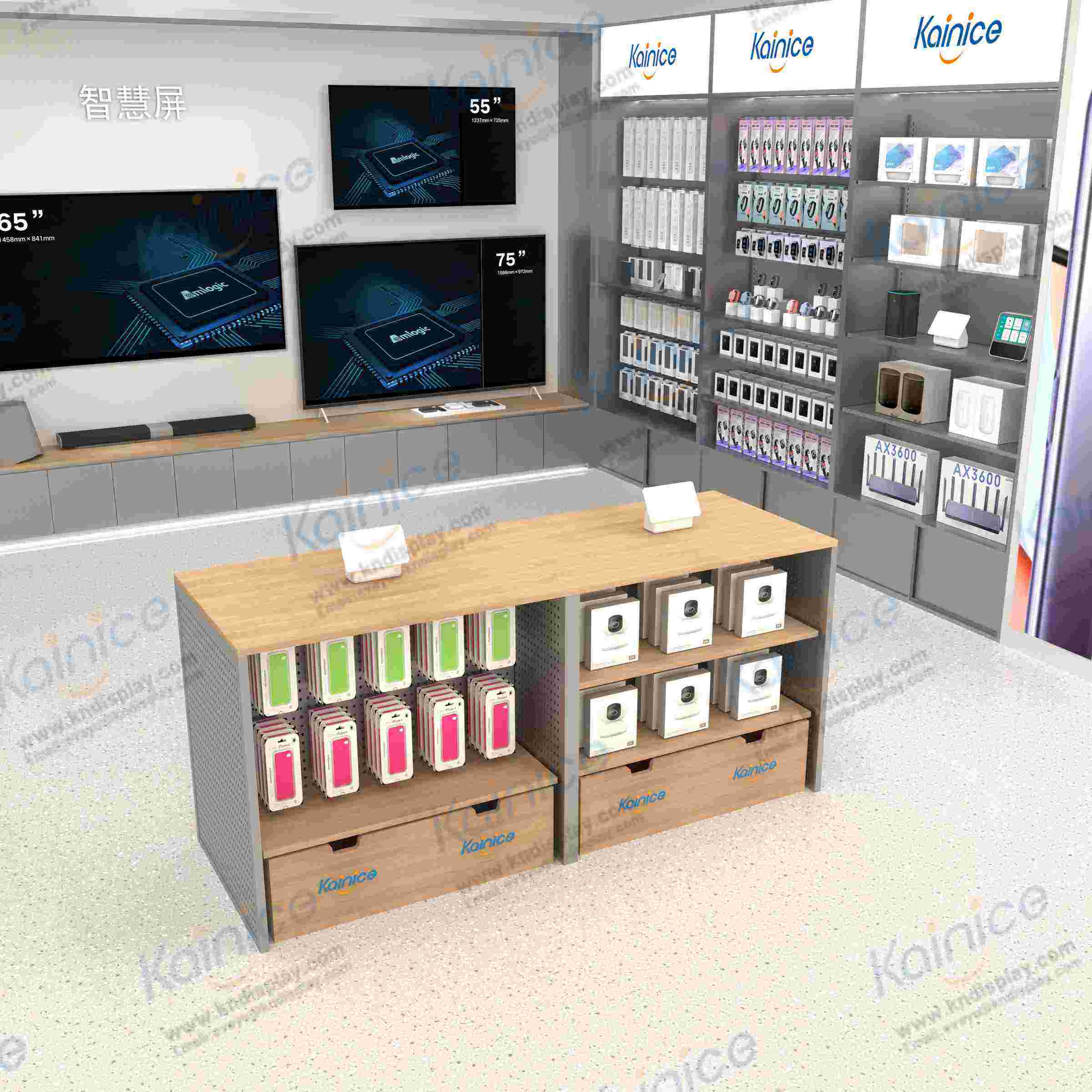 accesorios contemporáneos para tiendas minoristas