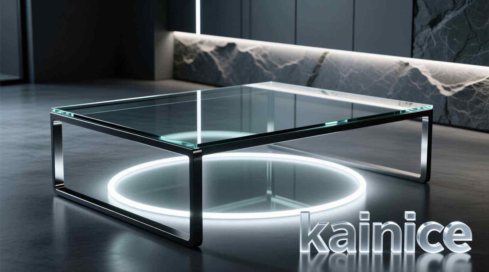 How to Decorate Your Living Room with a Coffee Table with Glass Top Display