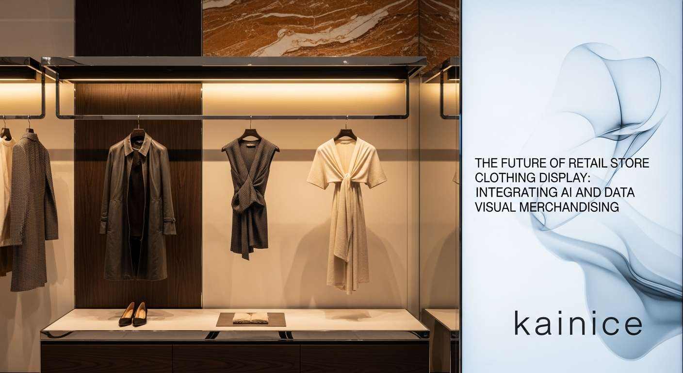 The Future of Retail Store Clothing Display: Integrating AI and Data into Visual Merchandising