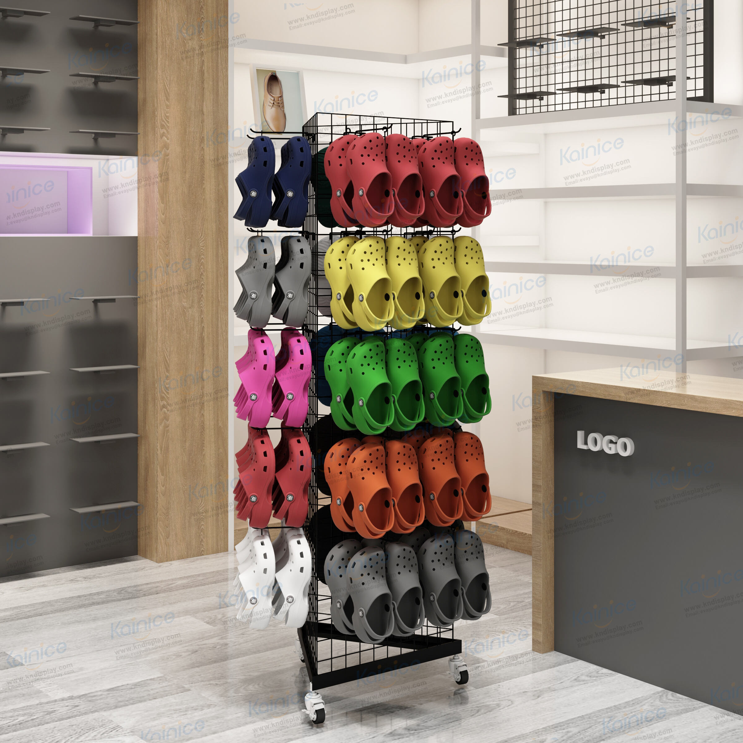 Crocs Display Stand manufacture