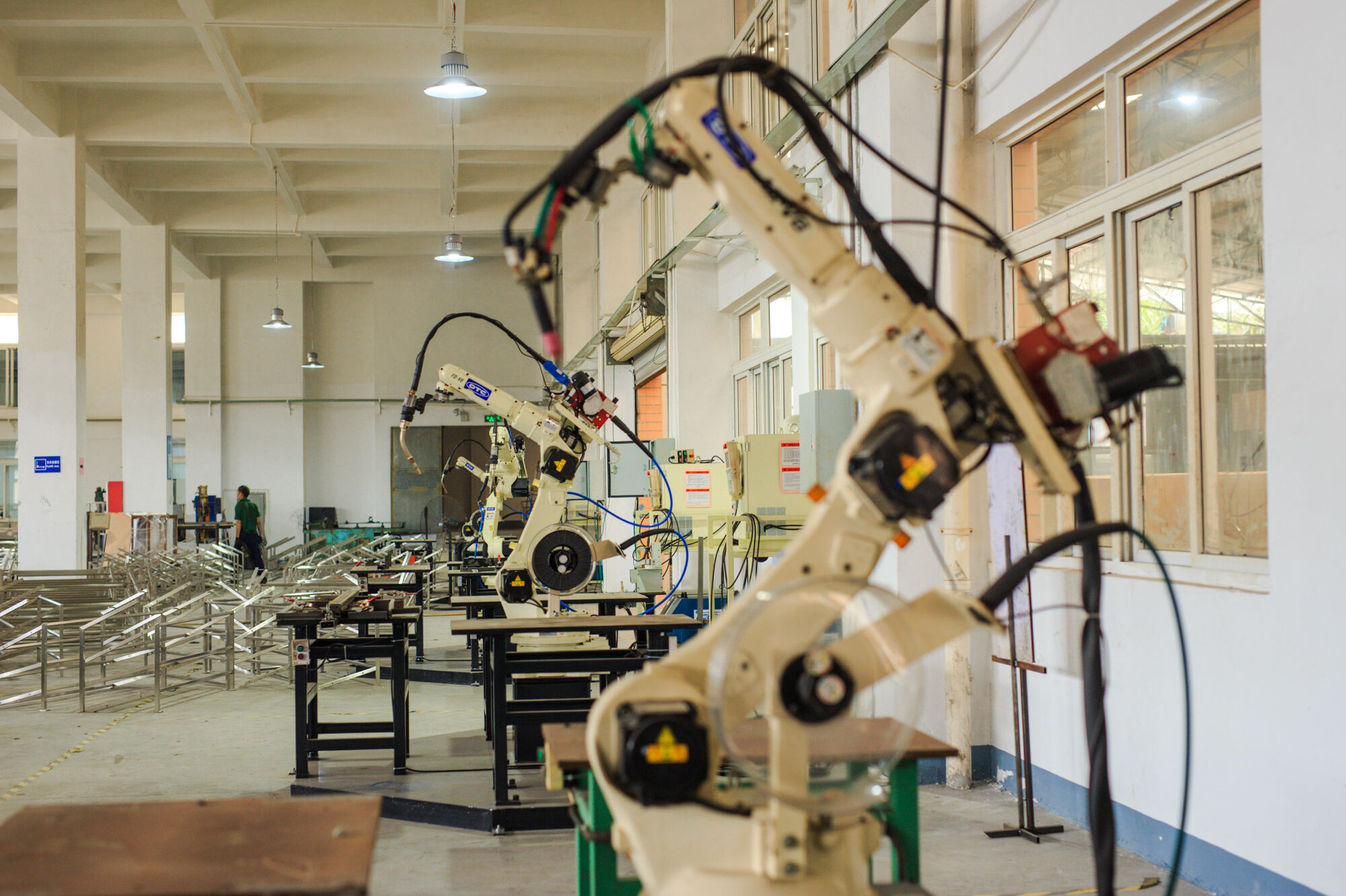 coffee display shelf