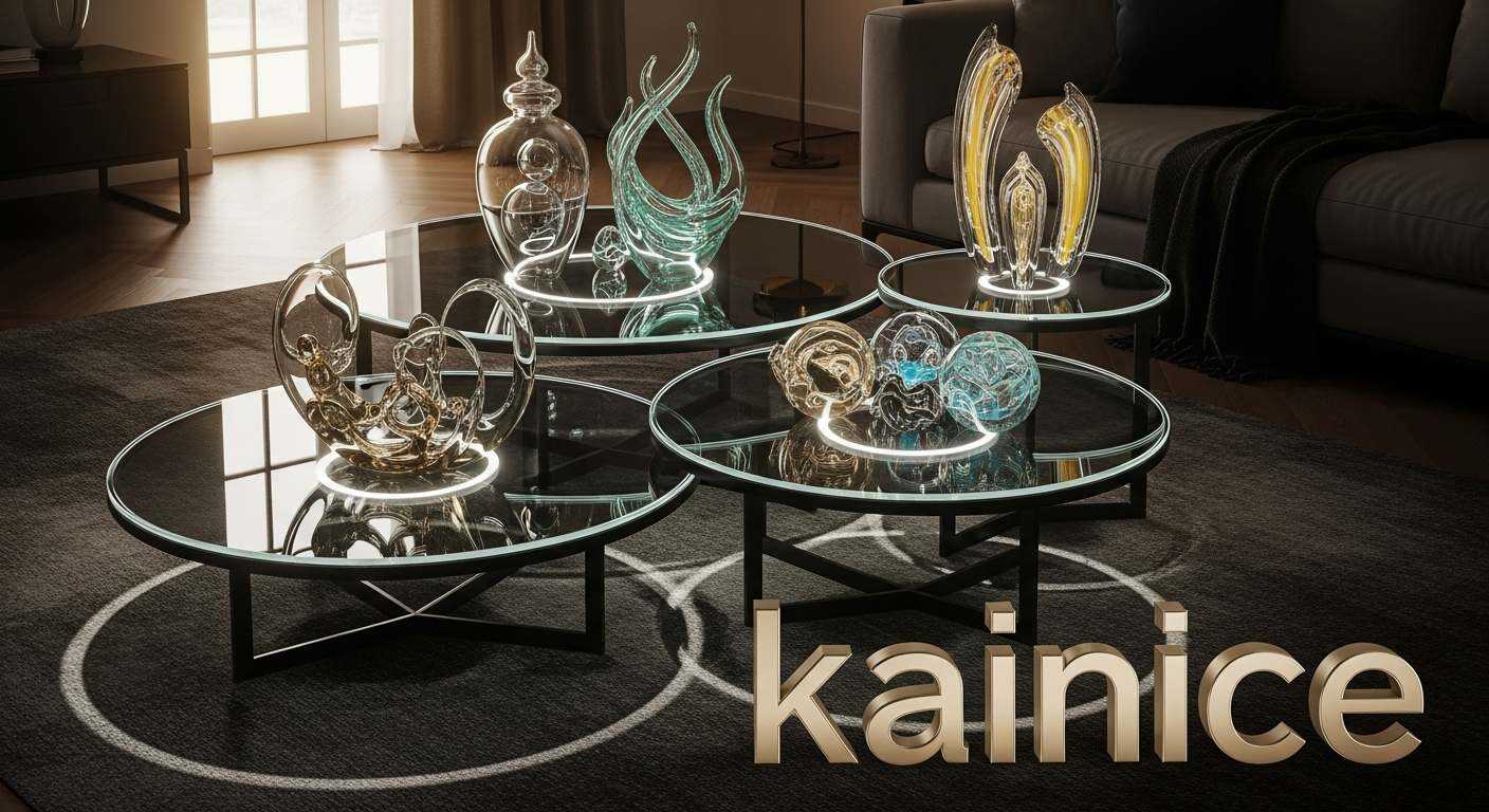 Glass, Wood, or Metal? The Best Materials for an Art Display Round Coffee Table