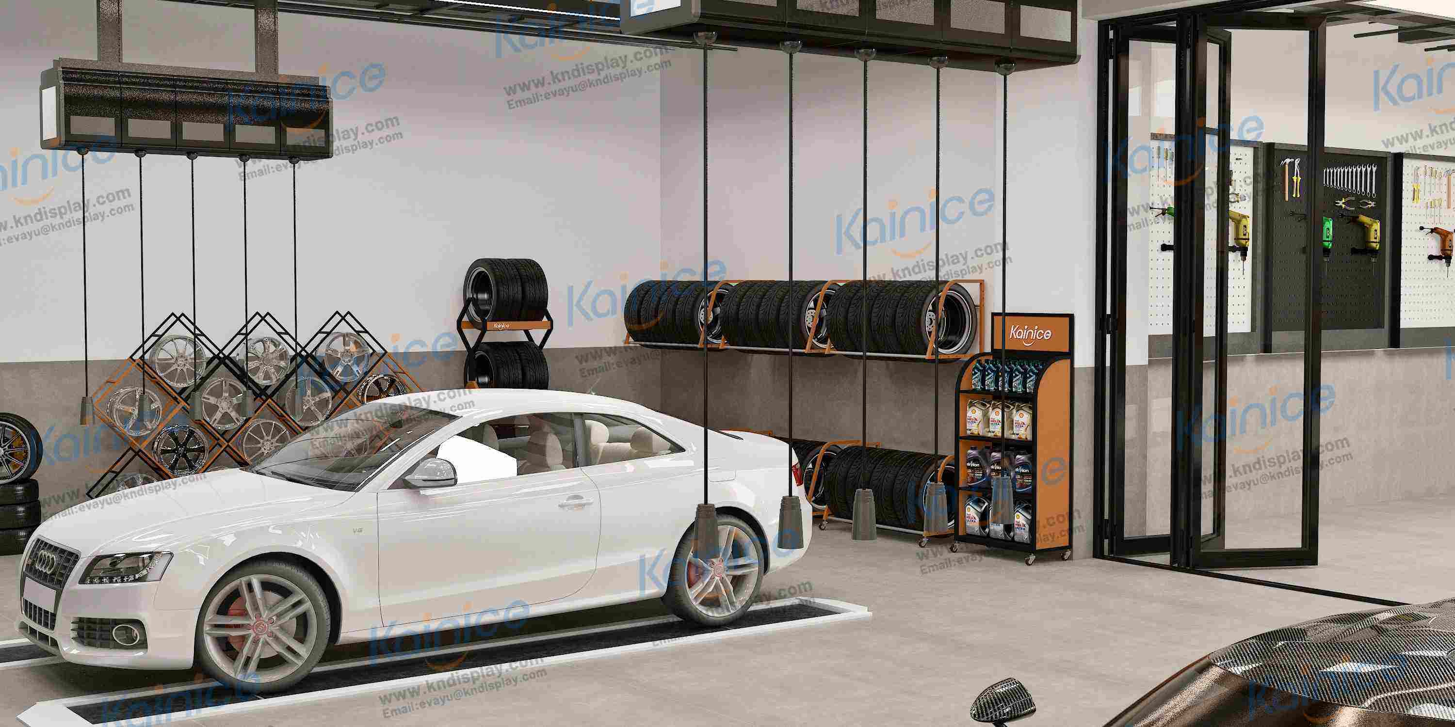 Car Store display