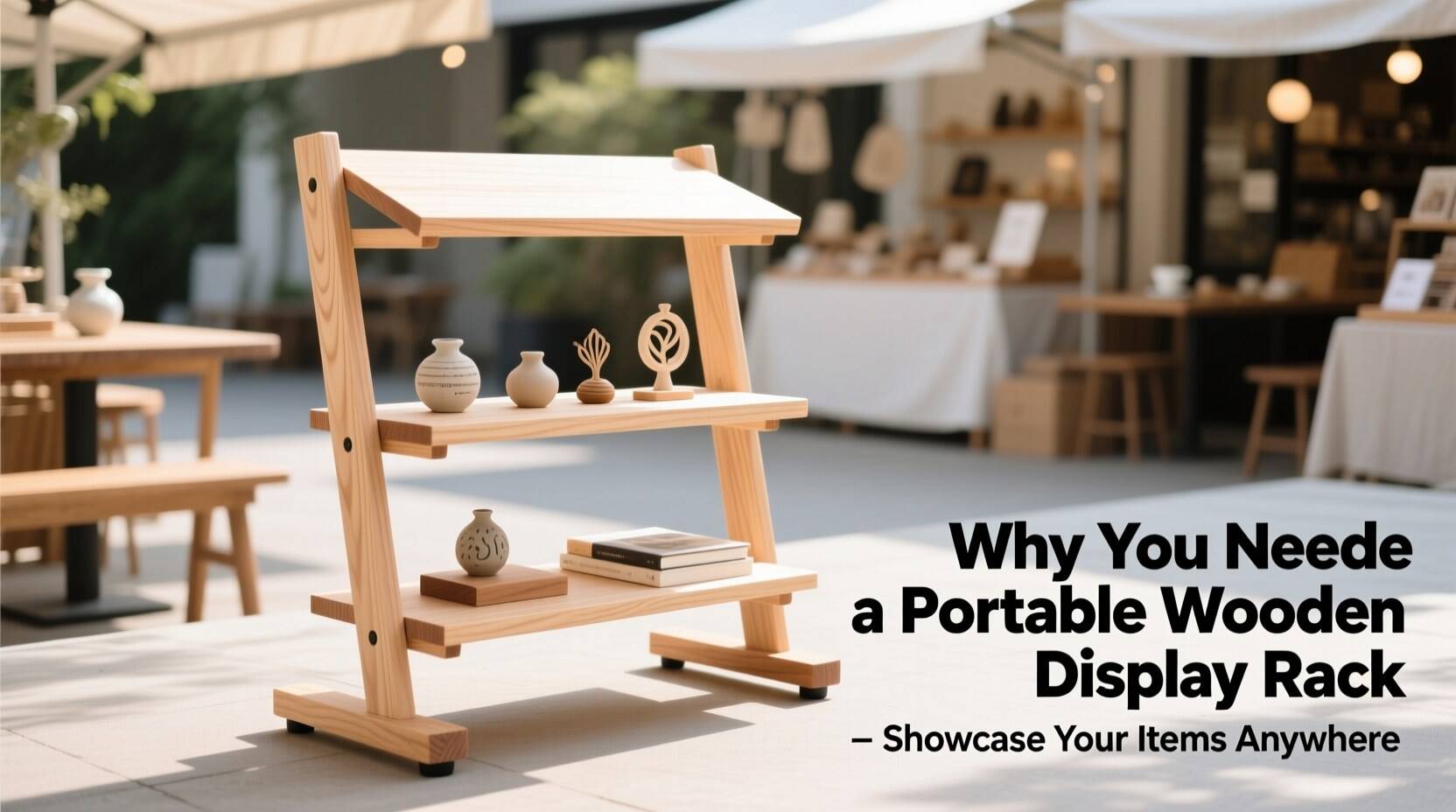 Pourquoi vous avez besoin d'un présentoir en bois portable