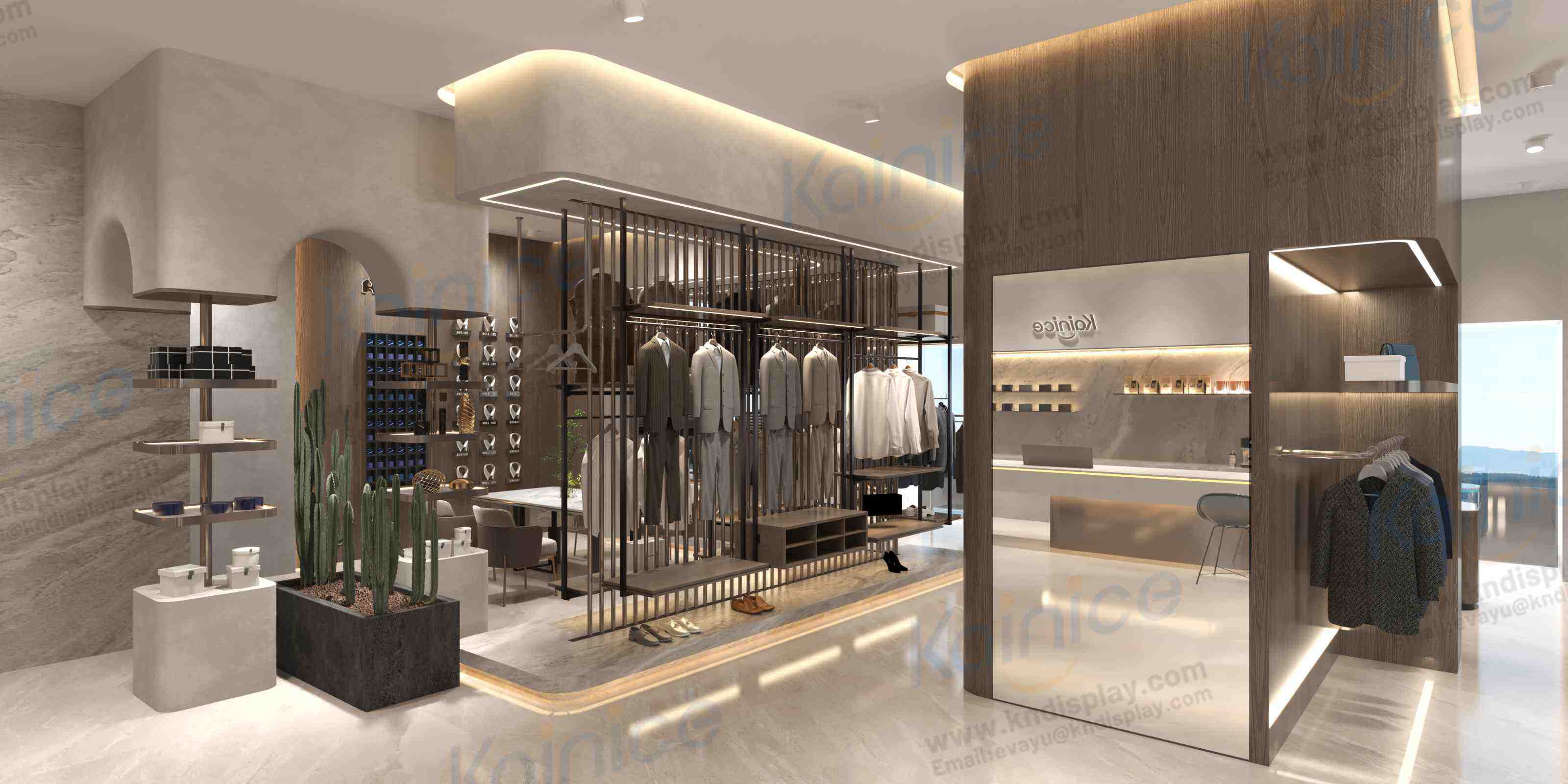 luxury retail store fixtures