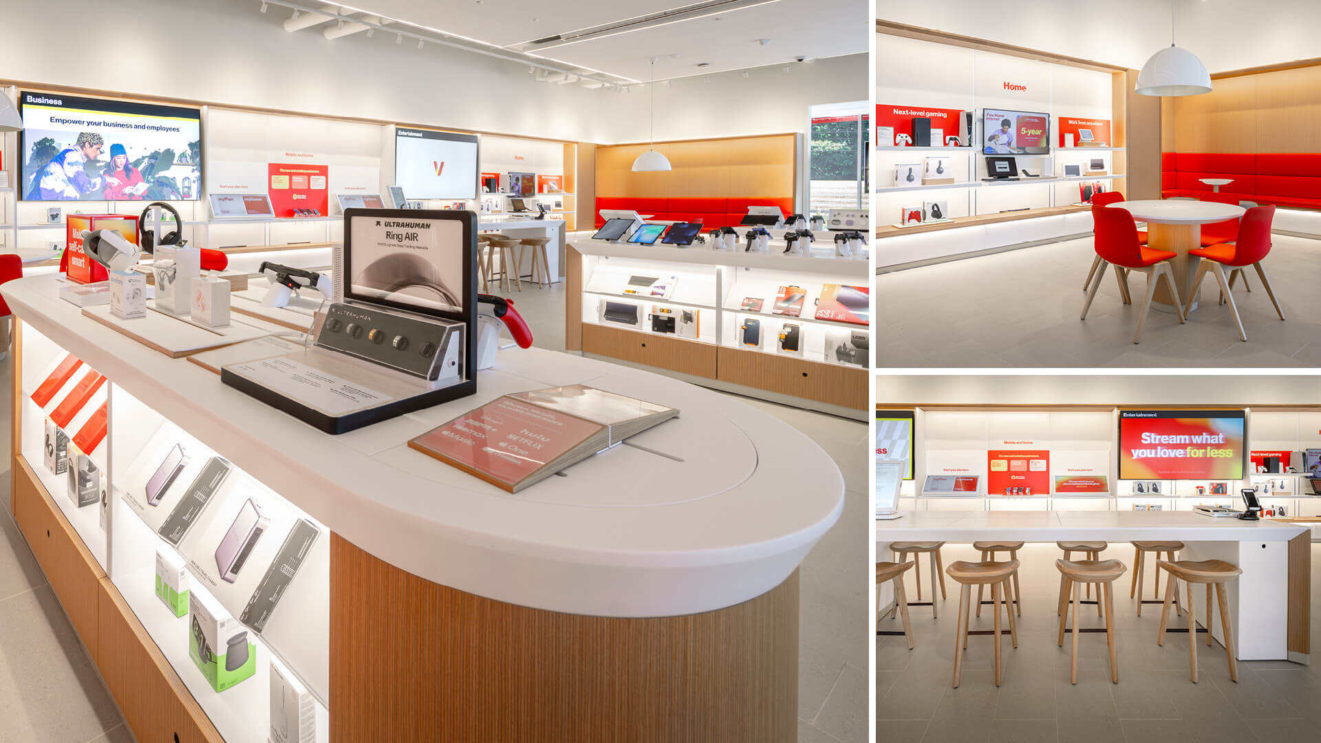 Mobile phone store display design