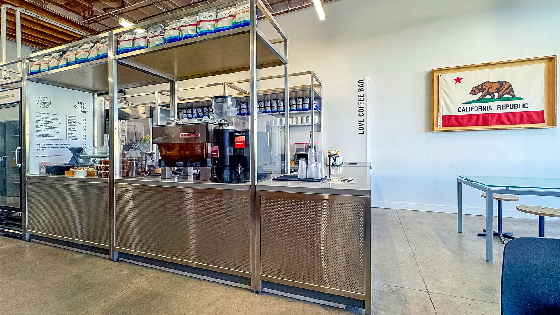 coffee table display case