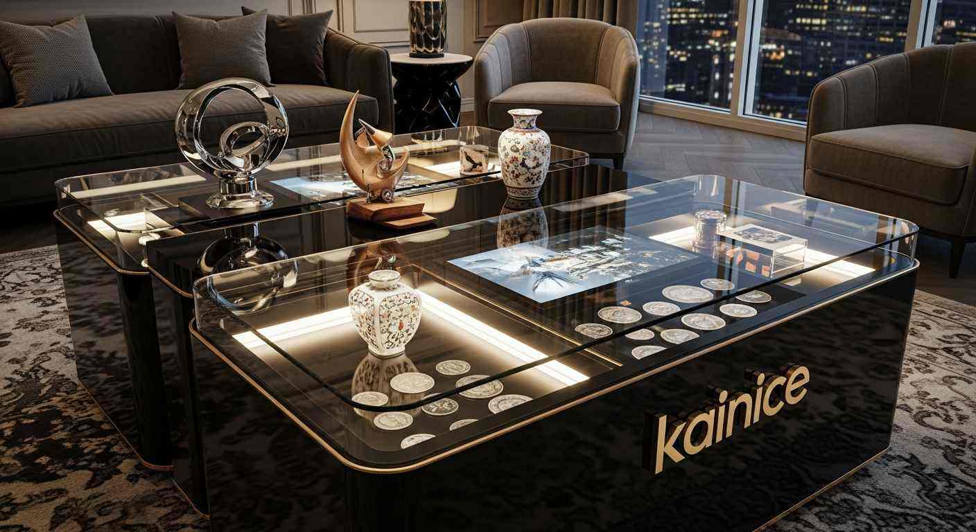 The Multi-Functional Art Display Coffee Table