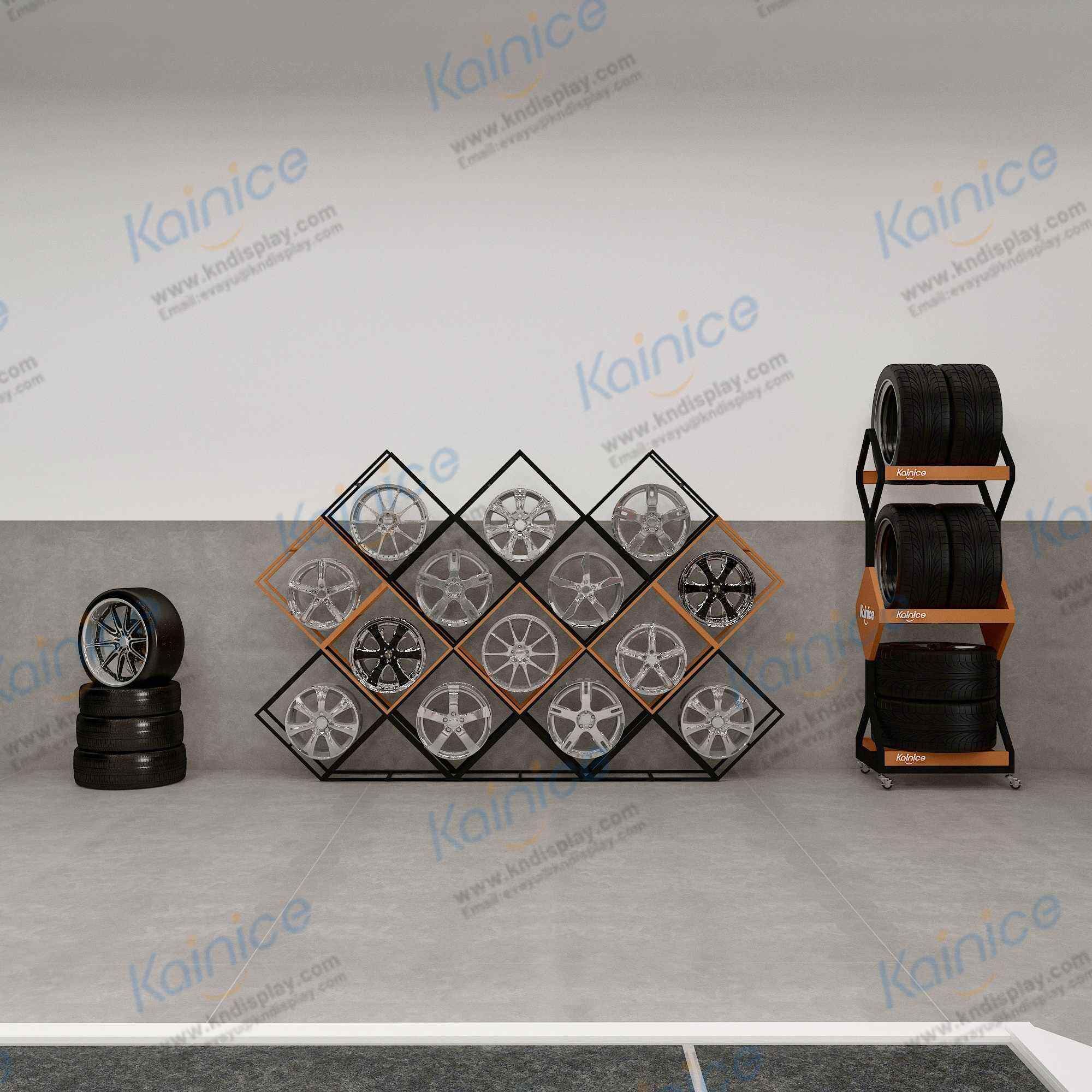 car audio store display