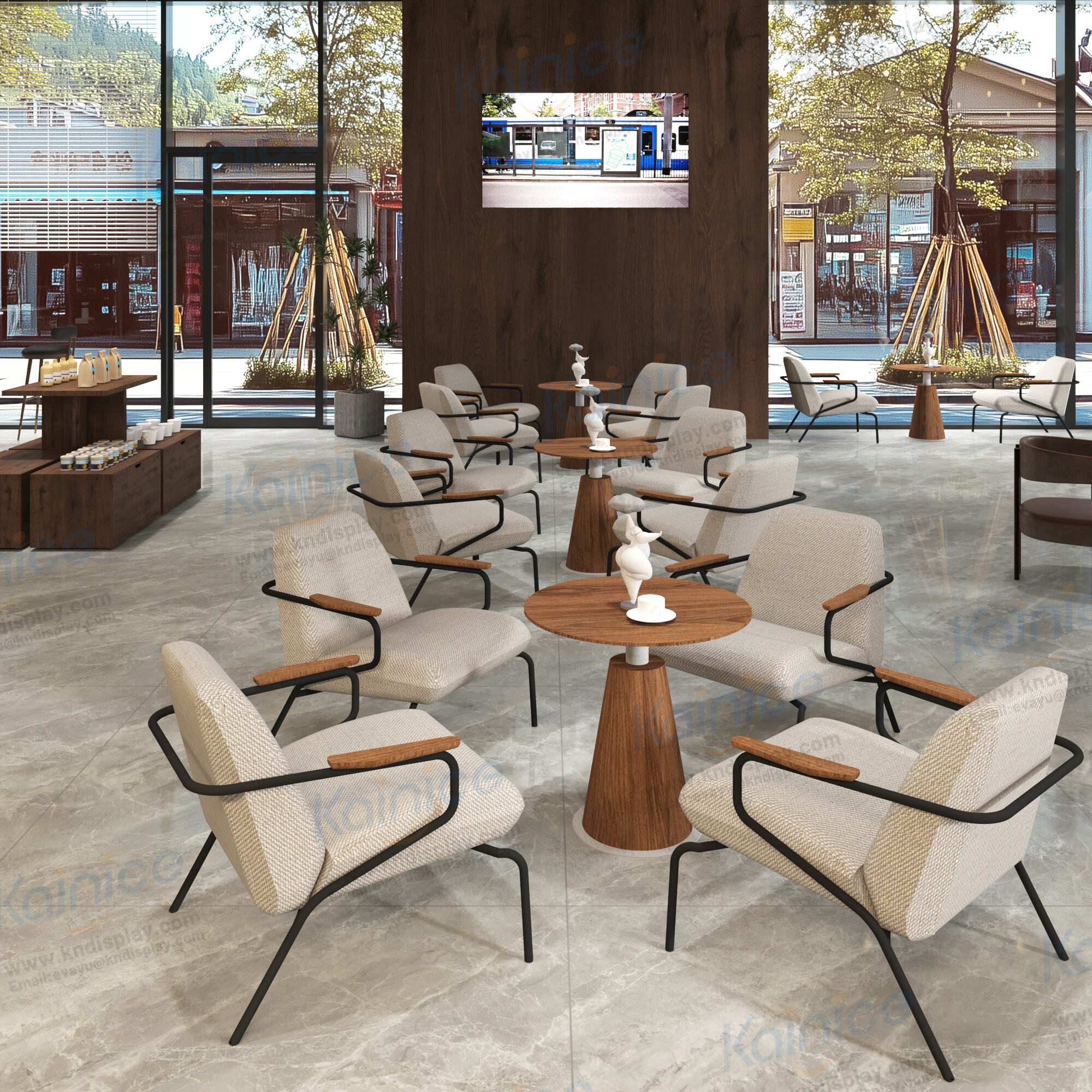 Coffee Display Rack: