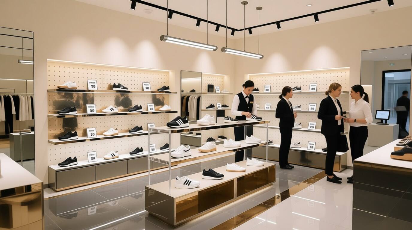 Transforming Small Spaces: Smart Fixture Layouts for Shoe Retailers.