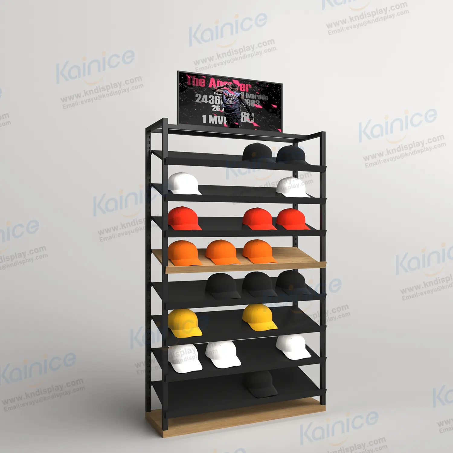 Ganchos para Sombreros de Exhibición