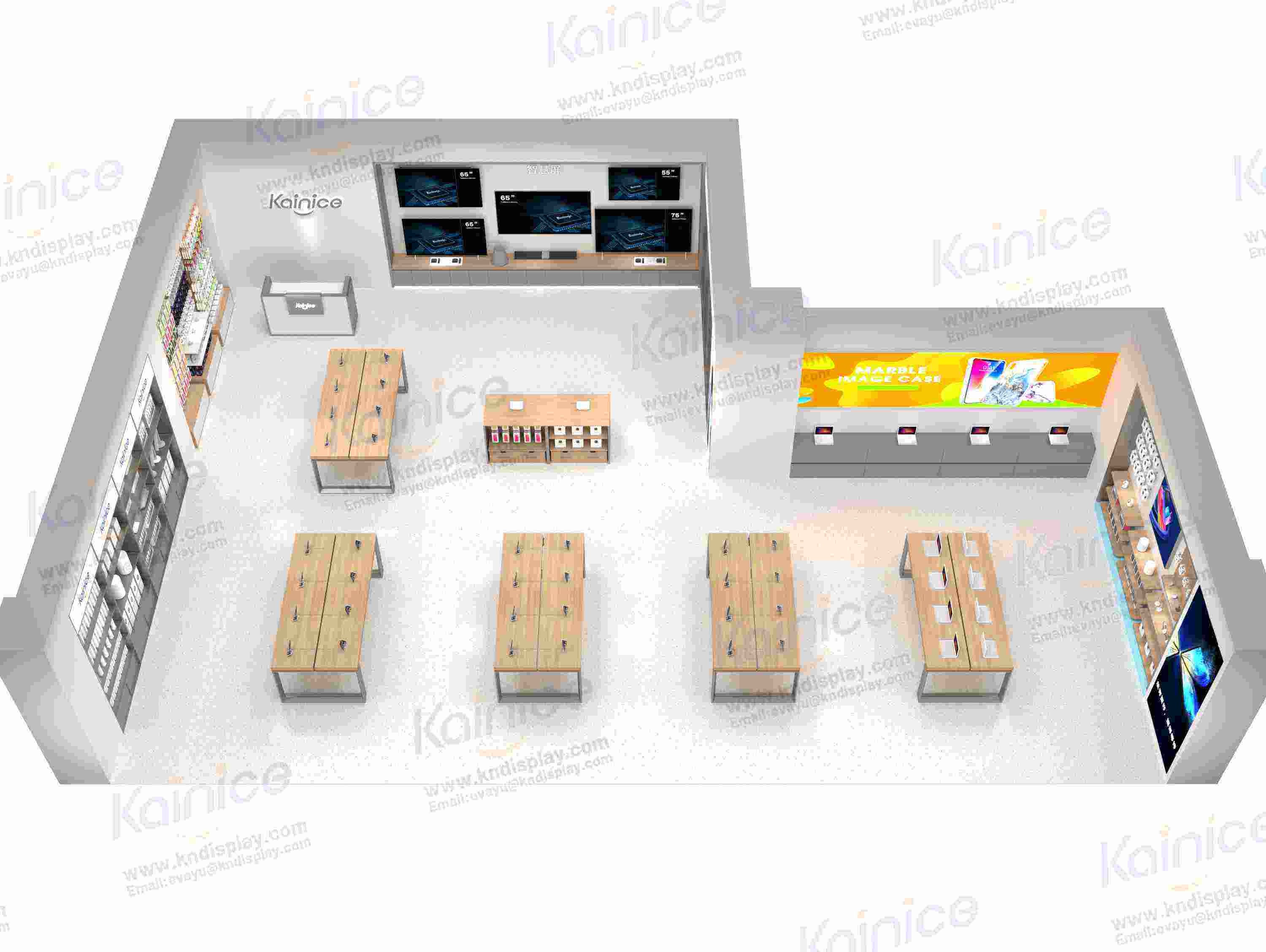 contemporary retail store fixtures