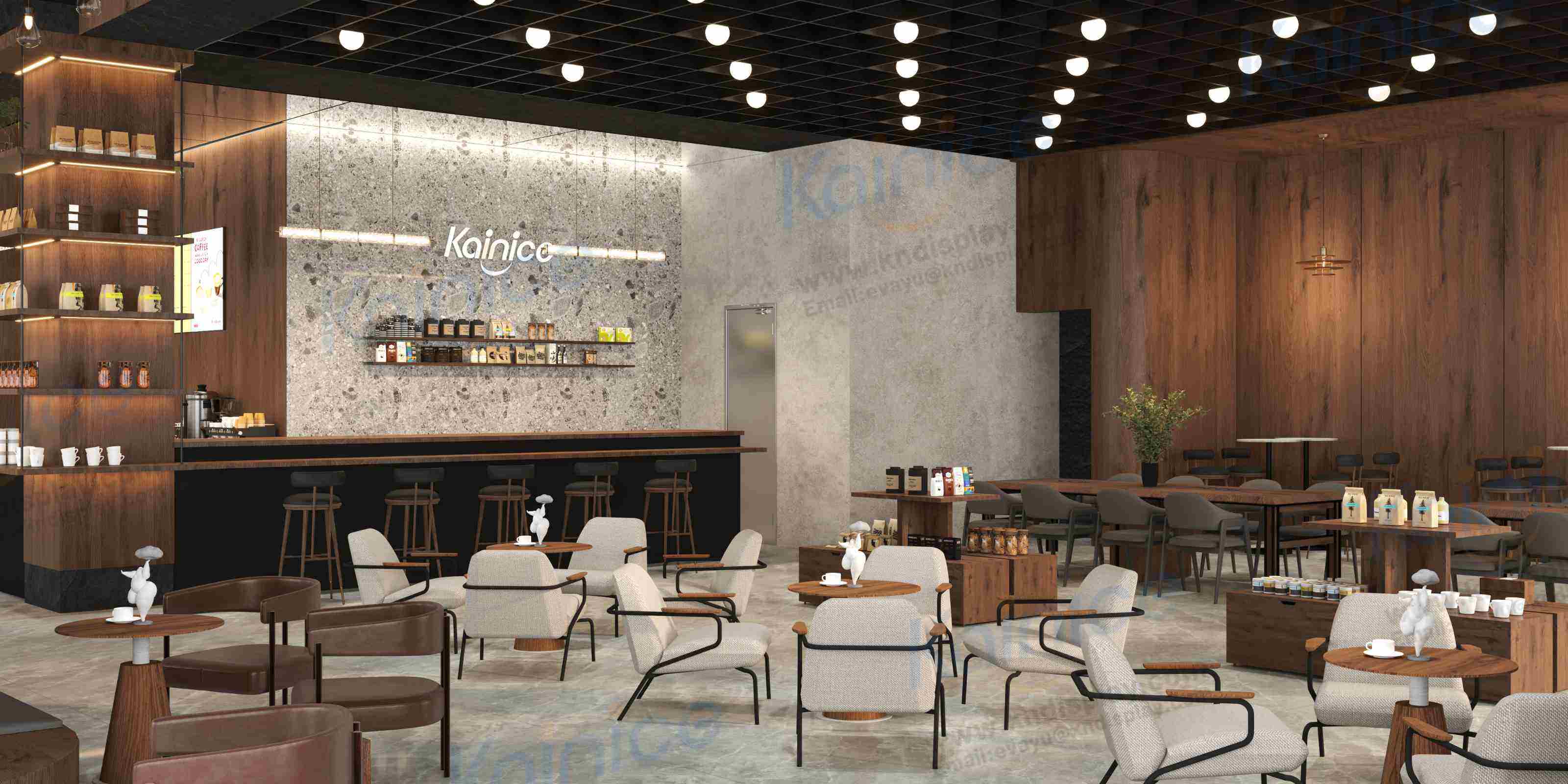 coffee bag display rack