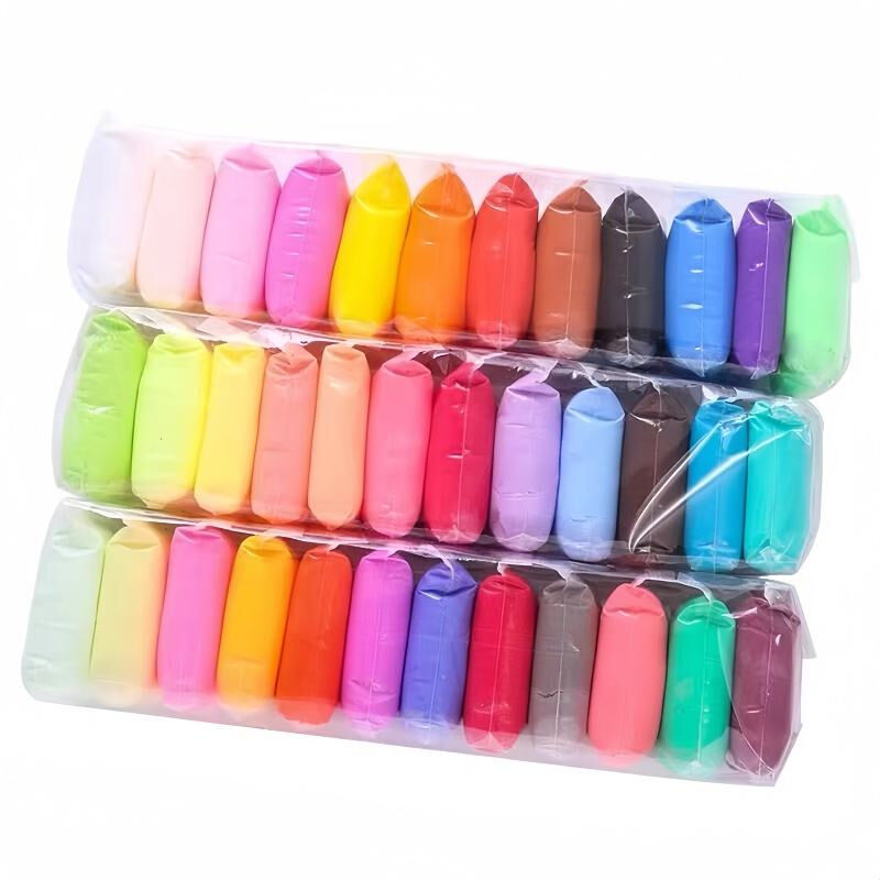 36 Colors Ultra-Light Clay - Non-Toxic Modeling Clay for Kids Art ...