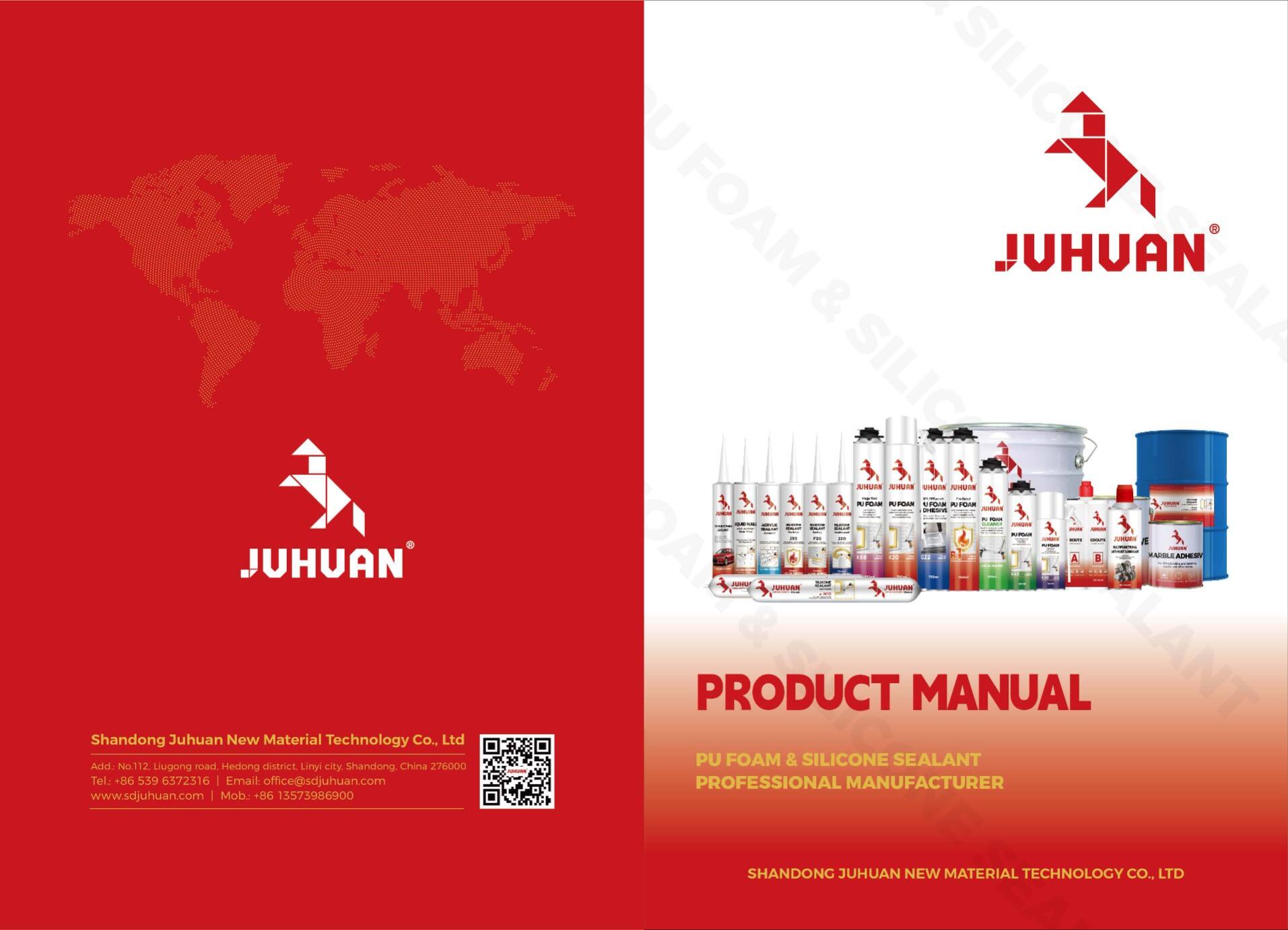 JUHUAN PU Foam & Silicone Sealant Catalogue