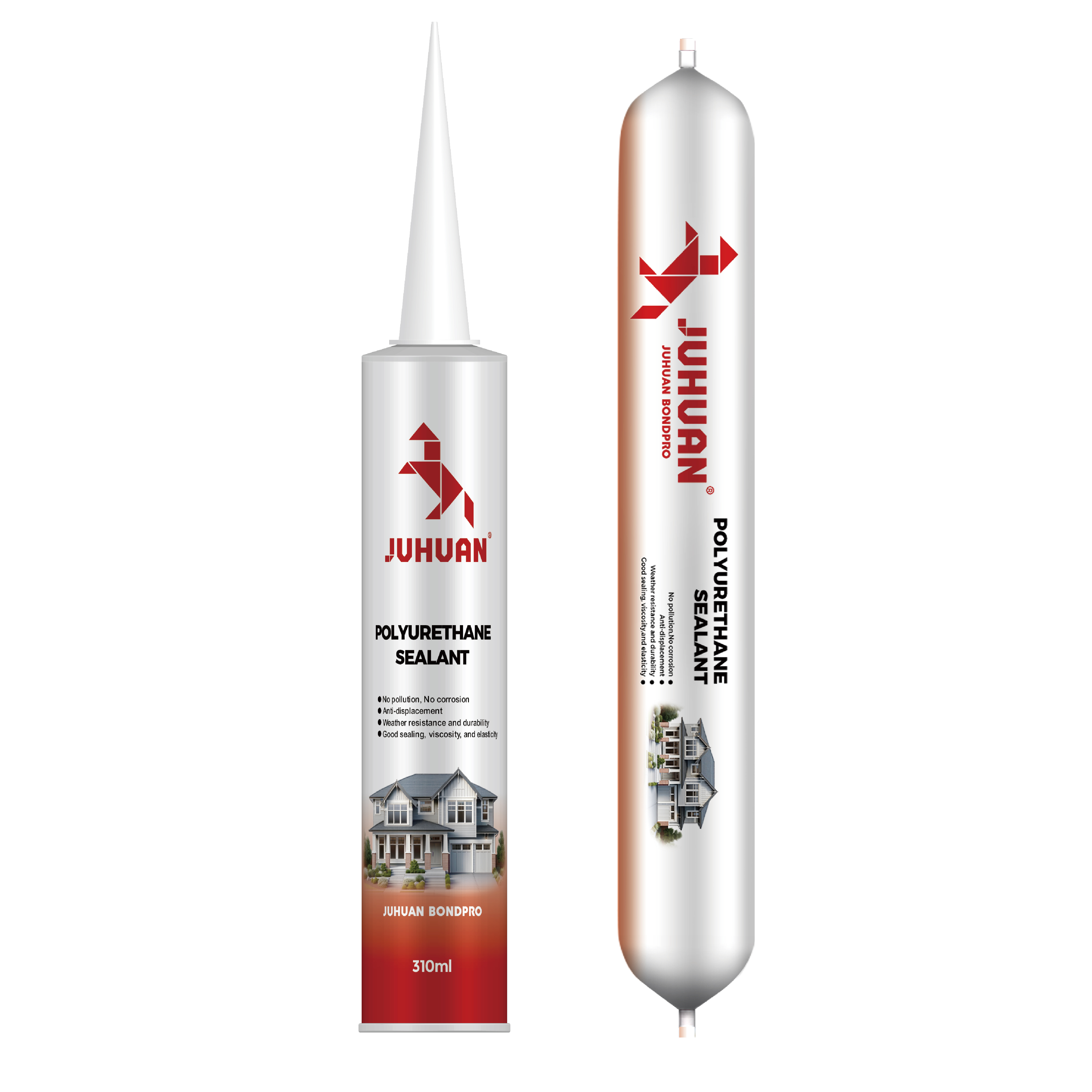 JUHUAN Perekat Polyurethane untuk Konstruksi 25LM Modulus Rendah untuk Kedap Air pada Sambungan Beton