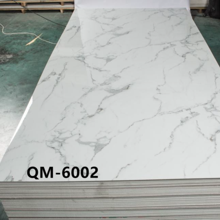 Specifiche della Lamiera in PVC Marmo QM-6002