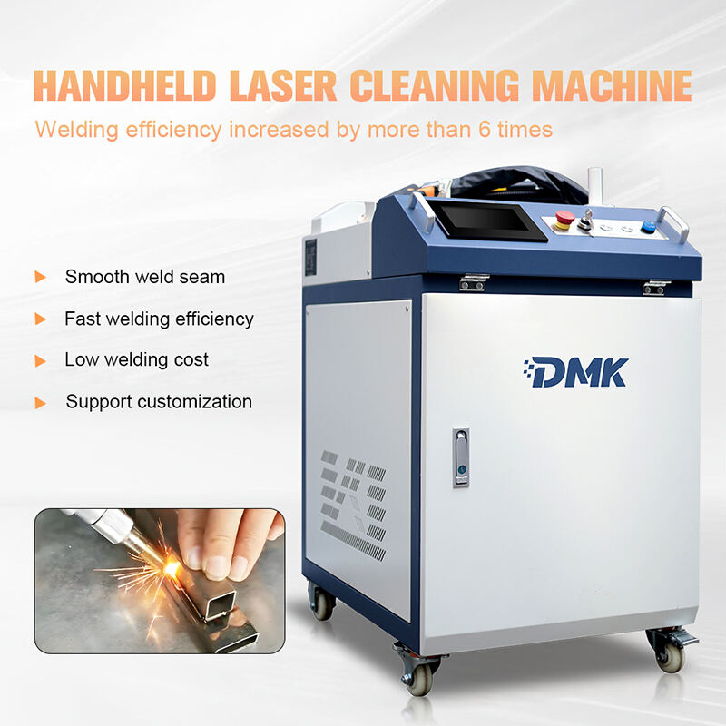 Máquina de solda portátil a laser de fibra DMK 2000W