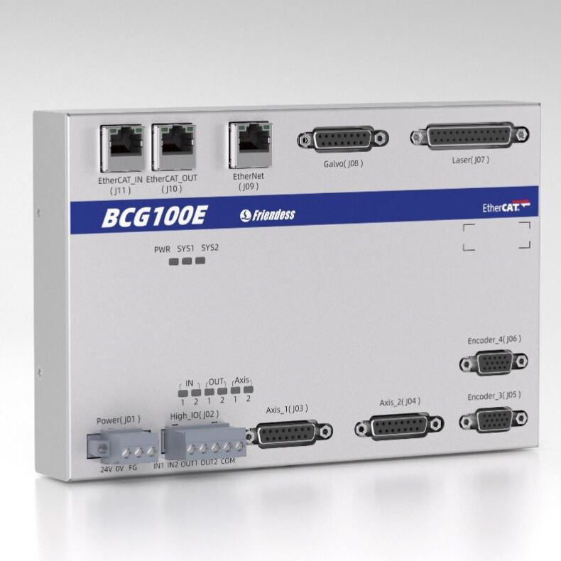 Чотирьохвісна система ЧПК Bochu FSCUT7100S з гальванометричним керуванням