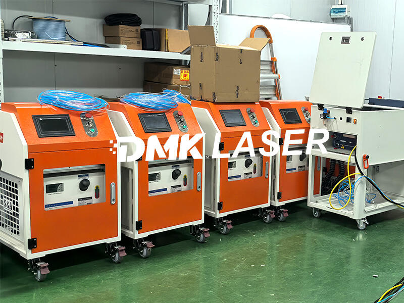 Spedizioni di macchine per la pulizia laser DMK: qualità garantita, cliente al primo posto