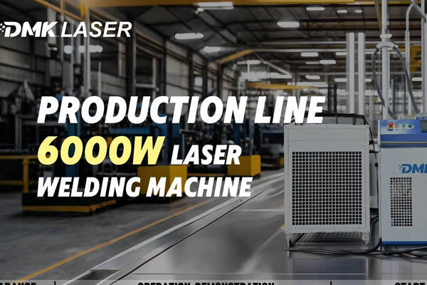 6000W Tube Laser Welding Kit for Production Line