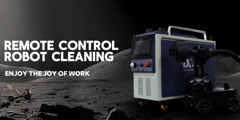 When pulse cleaning machine meets remote control, it makes work more interesting