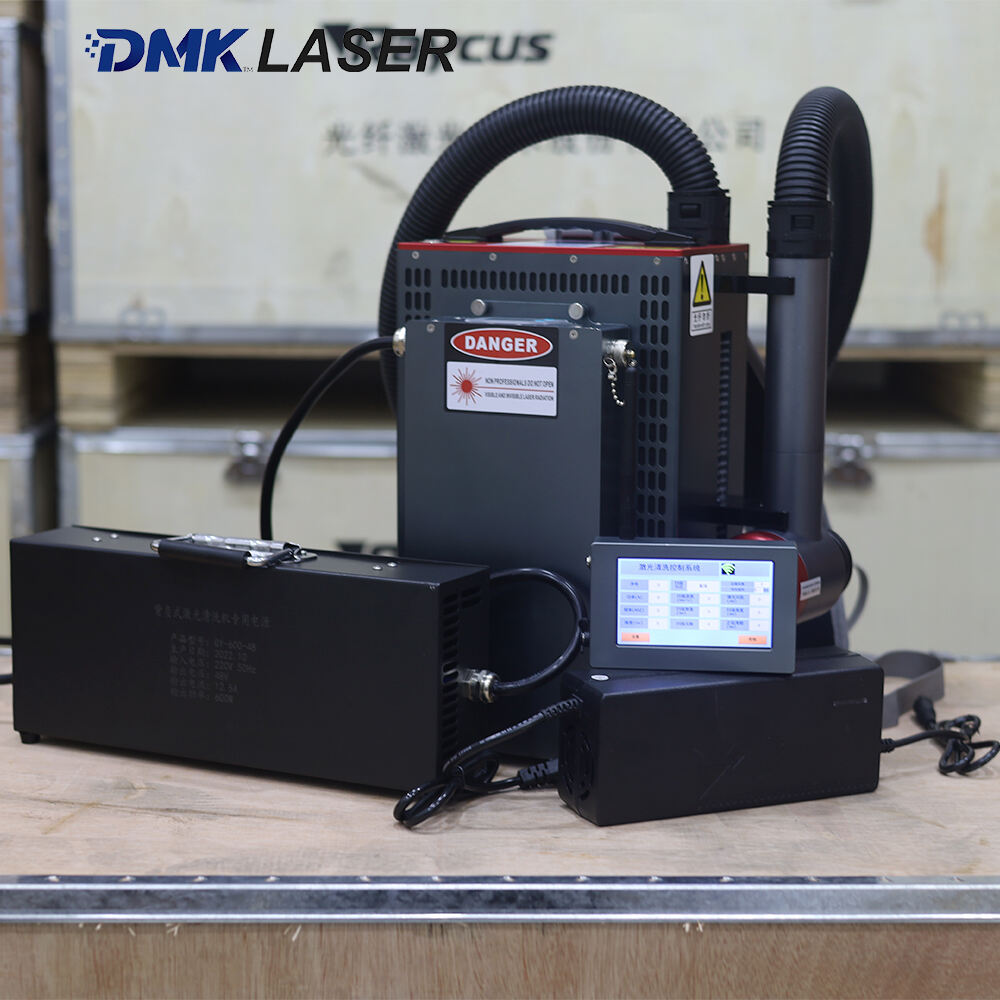 100W backpack laser cleaning machine