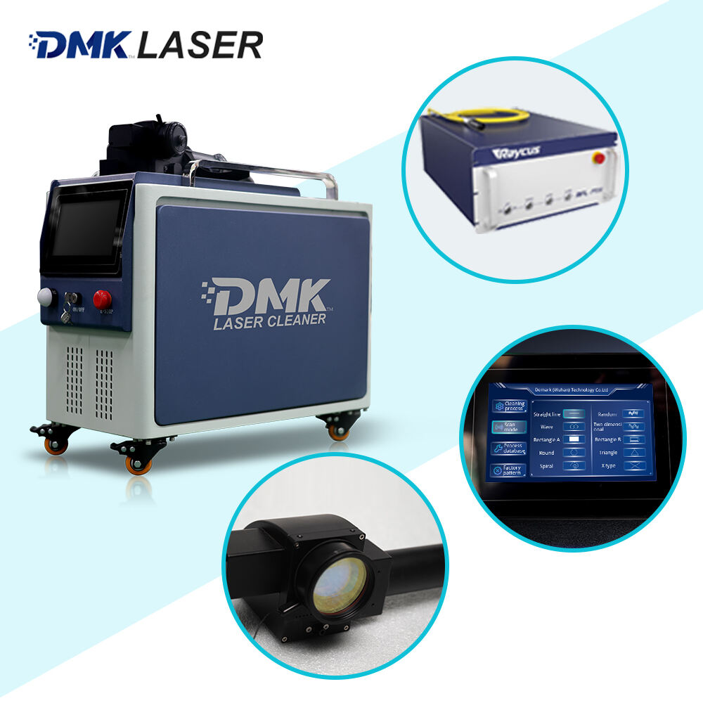 Dérouillage au laser à impulsion DMK 300W