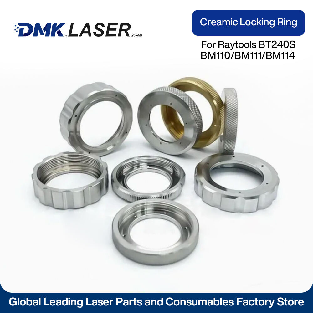 Cutting head locking ring