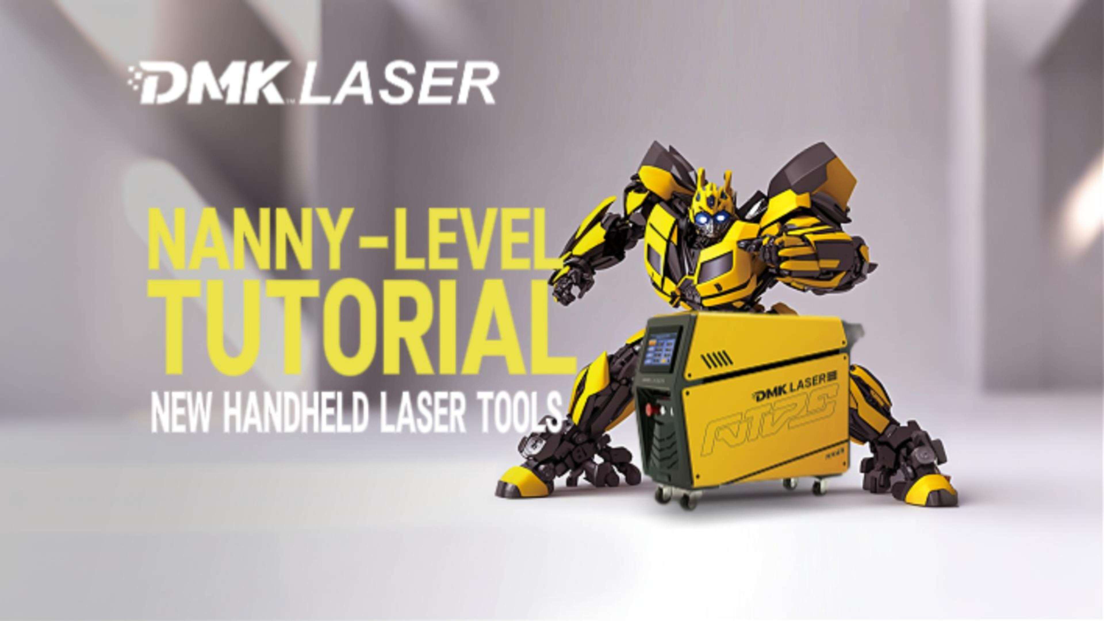 Nový ruční vzduchem chlazený svařovací přístroj DMK LASER: Kompletní podrobný návod!
