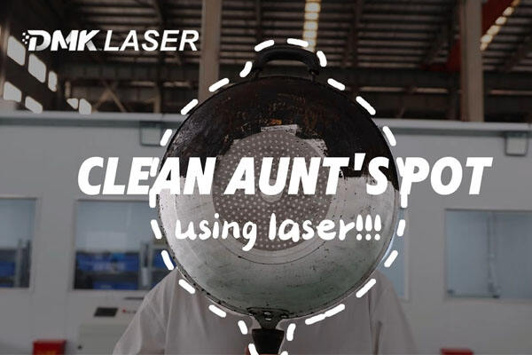 DMK Pulsed Laser Cleaning Machine: Effortlessly Removes Stains from Frying Pans