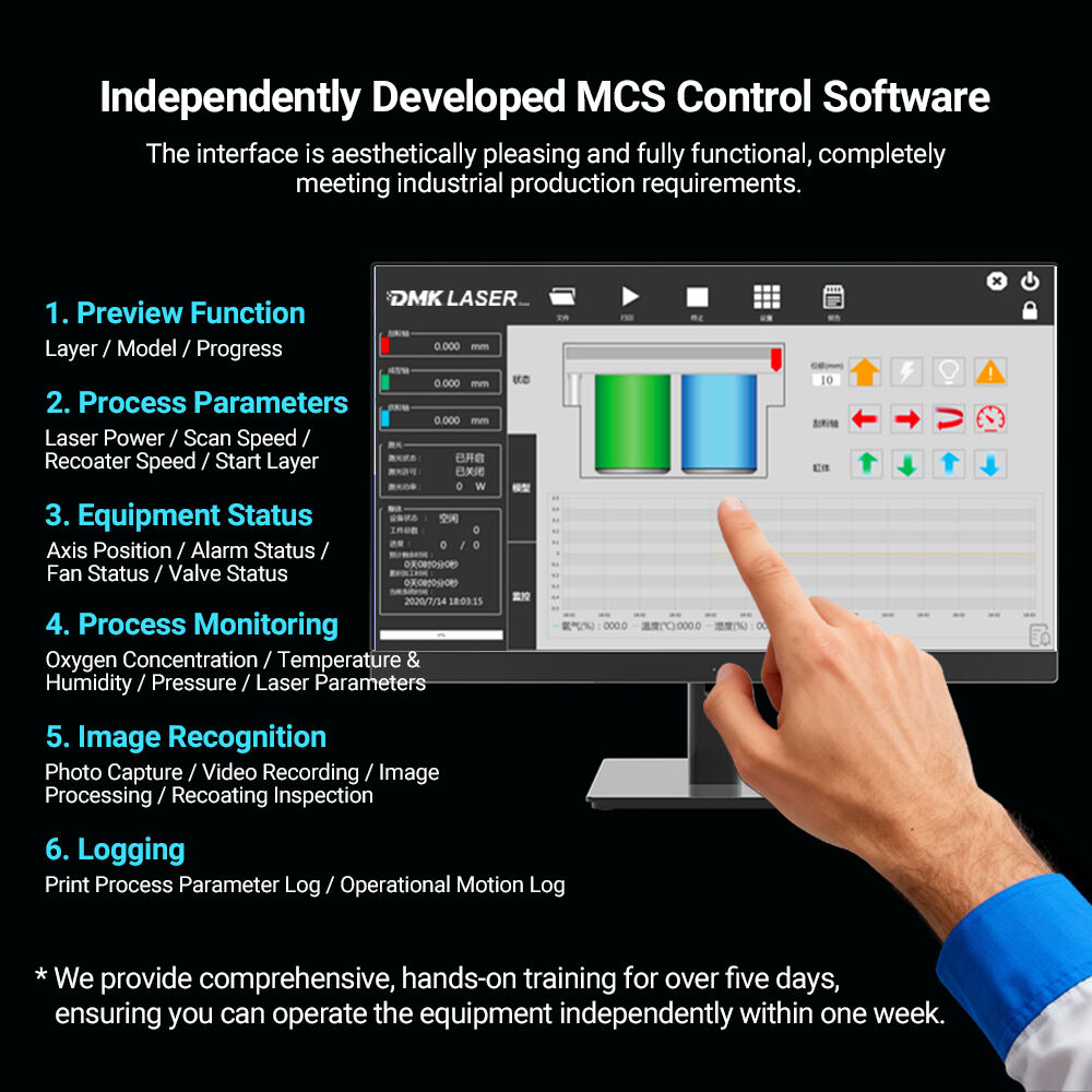 DMK SLM 200W 500W GT260 Metal 3D Printing System