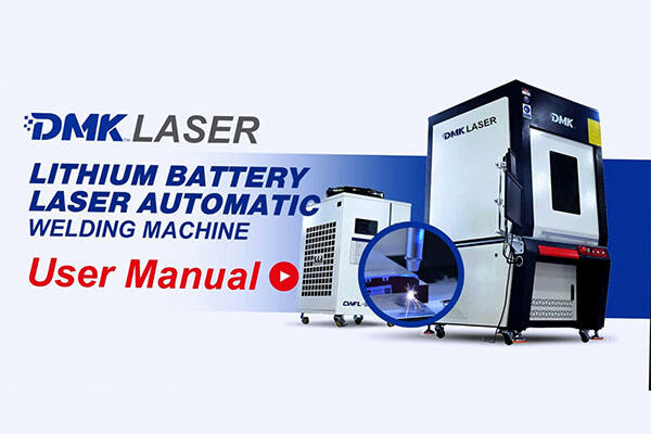 Manual de operação da máquina de solda automática a laser com bateria de lítio