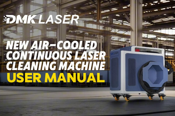DMK Macchina per la Pulizia Laser a Raffreddamento Aria con Testina di Pulizia 2D