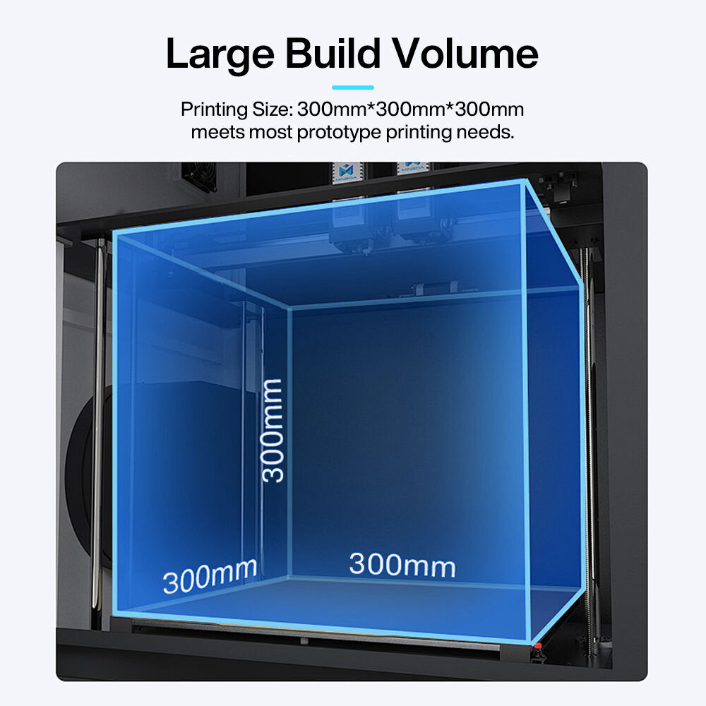 Industrial-Grade SLA300pro Resin 3D Printer - 355nm Wavelength + 8-18m/s Scanning Speed - Special for 3D Printing in Electronic Appliances/Auxiliary Medical/Handboard Manufacturing/Jewelry