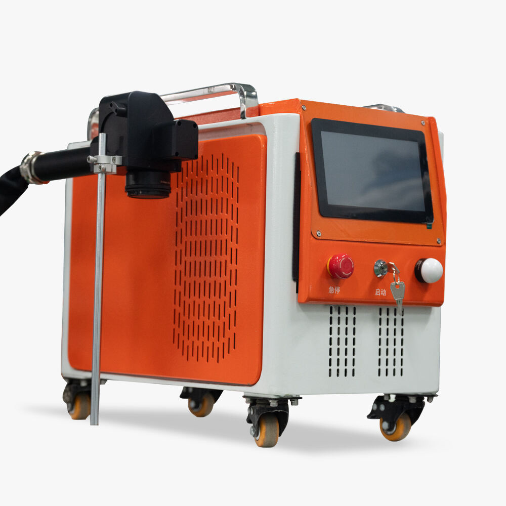 200 Вт Імпульсний лазерний комплекс для очищення, маркування та різання тонкого листового матеріалу 3-в-1