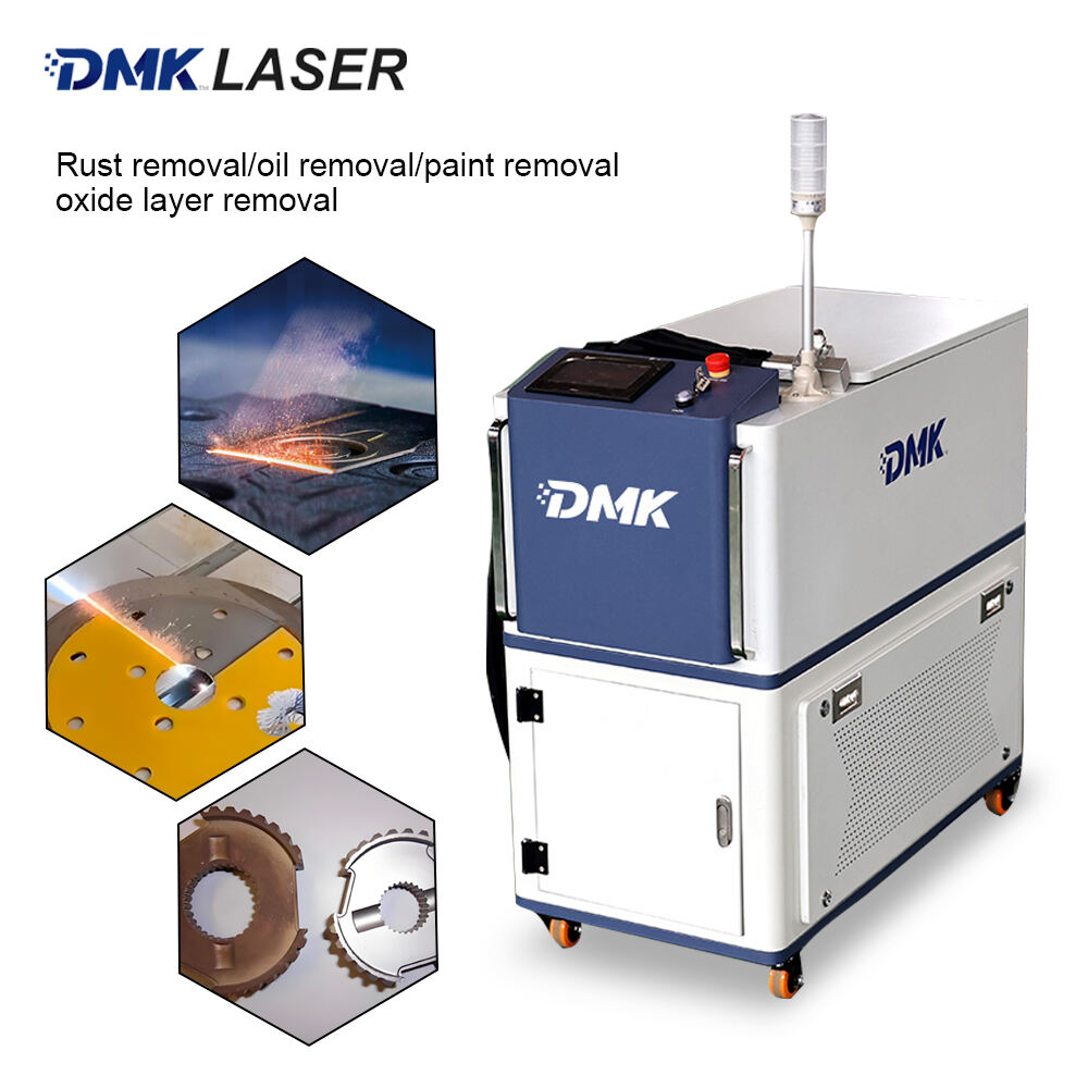 DMK 2000W 3000W Faserlaser-Rostentfernungsmaschine