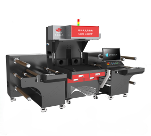 SUNICLASER automatische Laserbeschriftungsmaschine für rollengeführte Beschriftungsfolien
