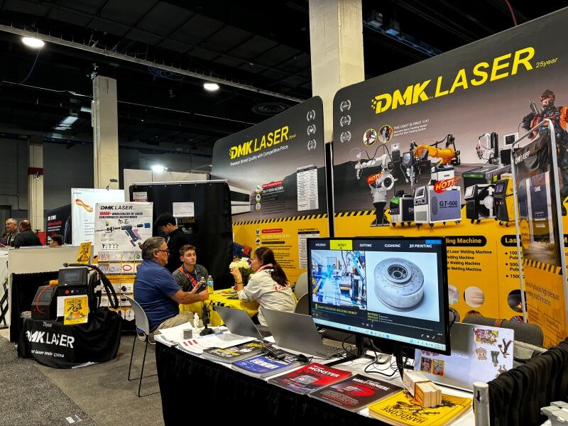 DMK レーザーが北米FABTECHで輝く、業界リーダーとしての実力を発揮